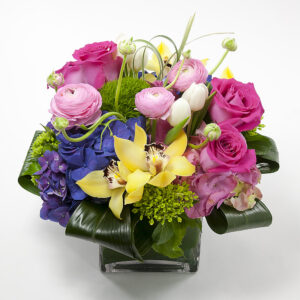 Colorful Roses & Orchids